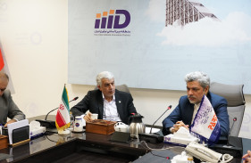 K. N. Toosi University President Tours IIID